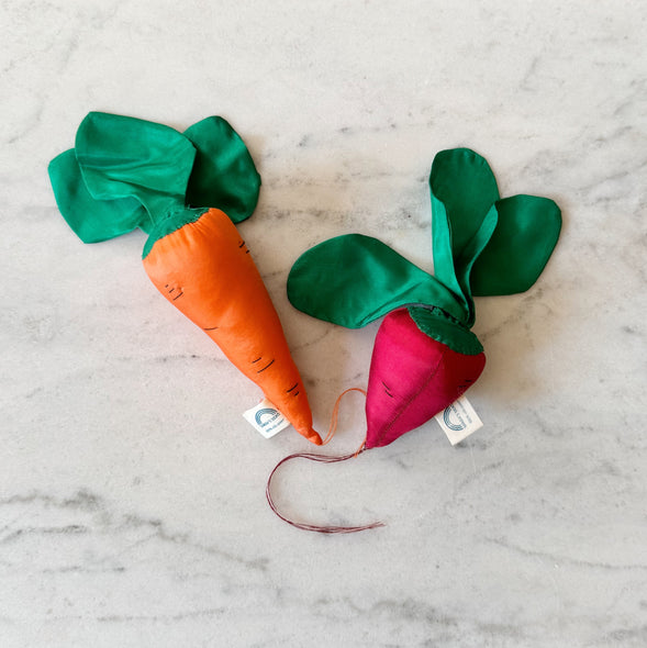 Silk Veggie Toys