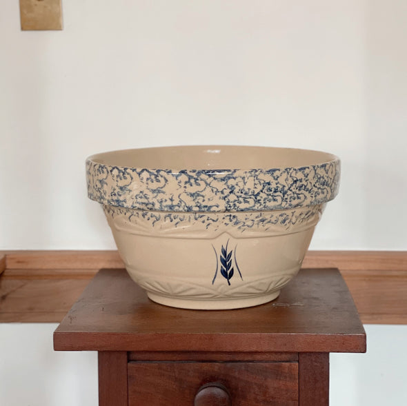 Grand Roseville Pottery Dough Bowl