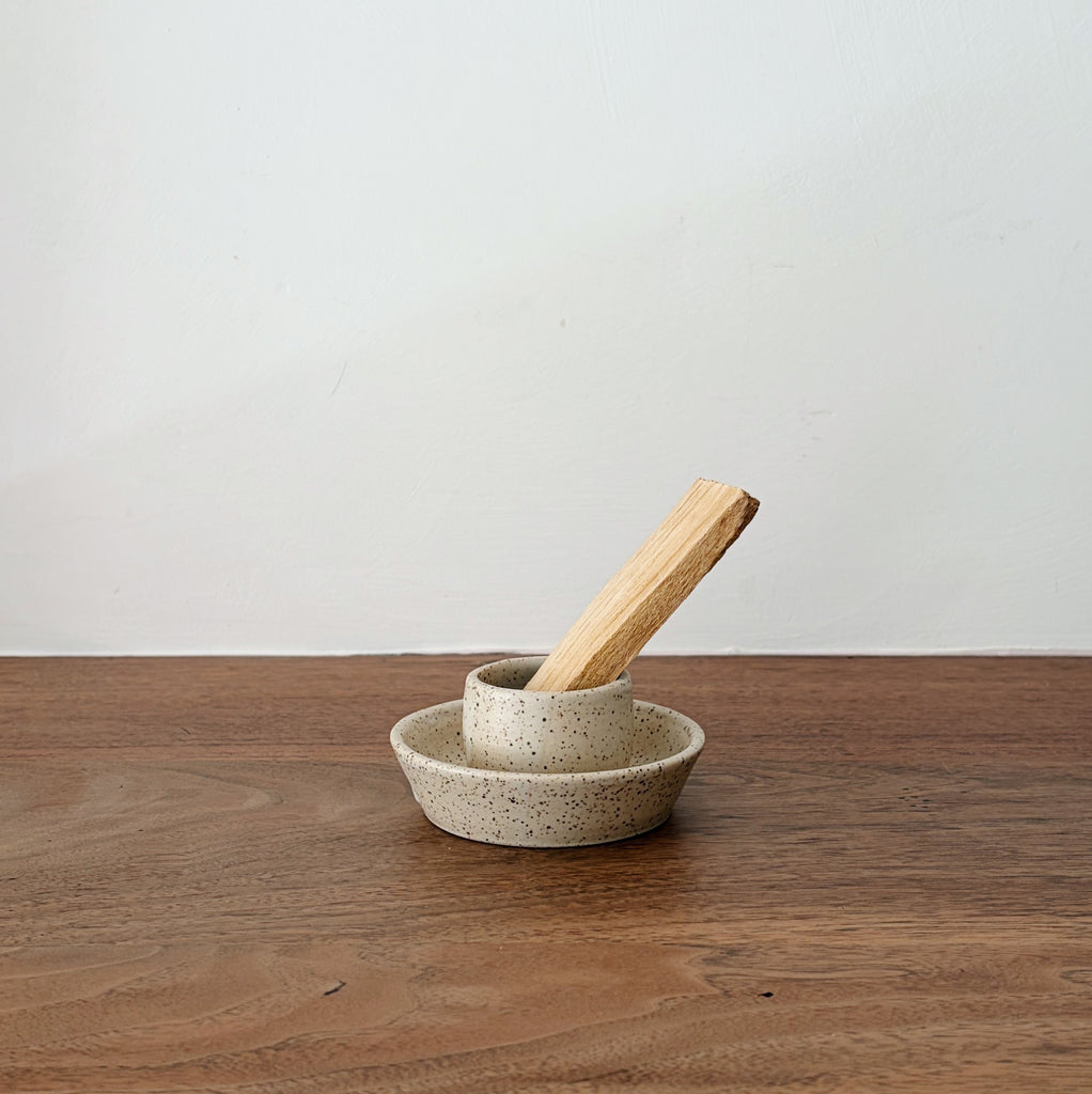 Ceramic Palo Santo & Match Holder