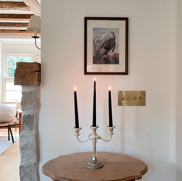 Vintage Silver-Plated Candelabra
