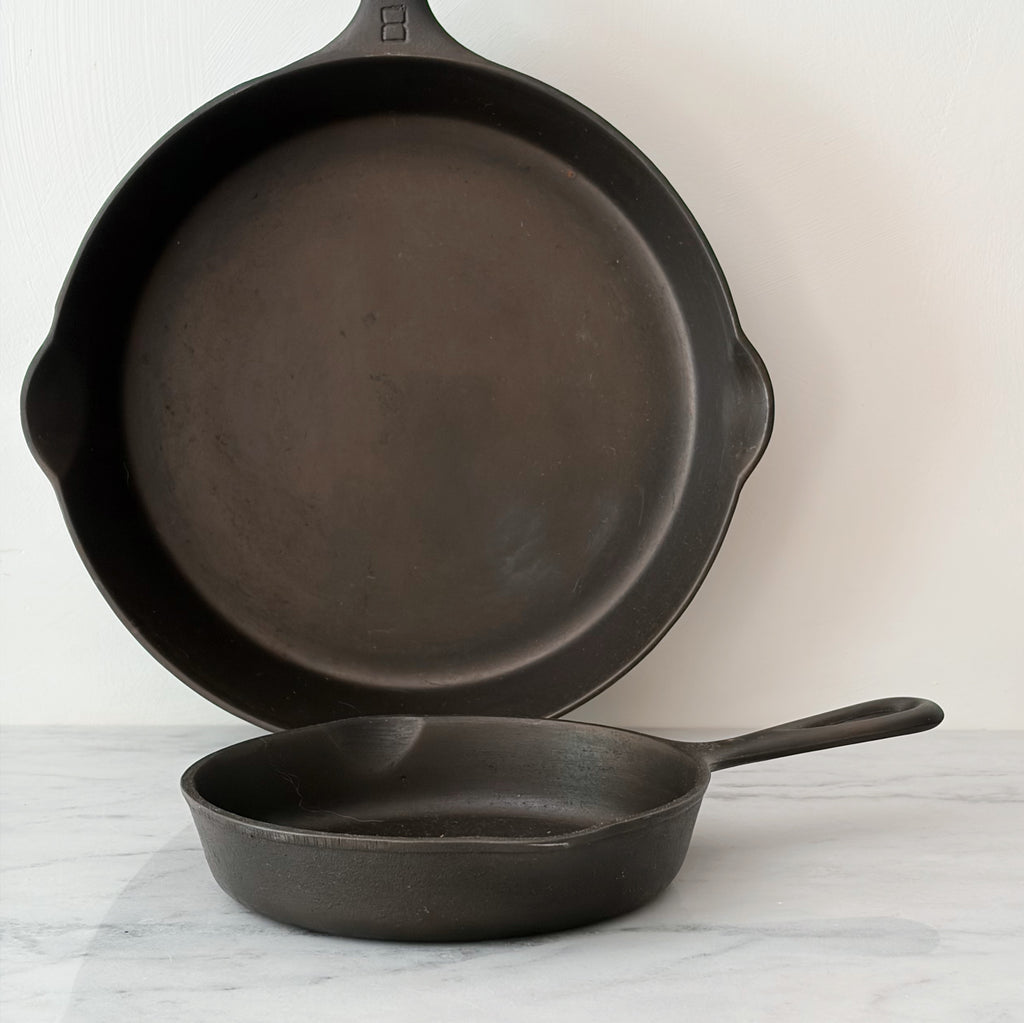 Restored Legacy Cast Iron Skillets