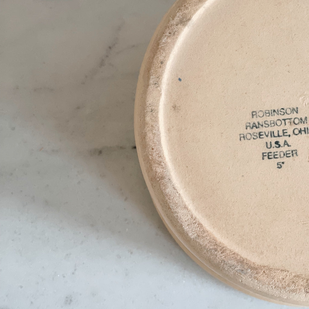 Stoneware Kitty Bowl