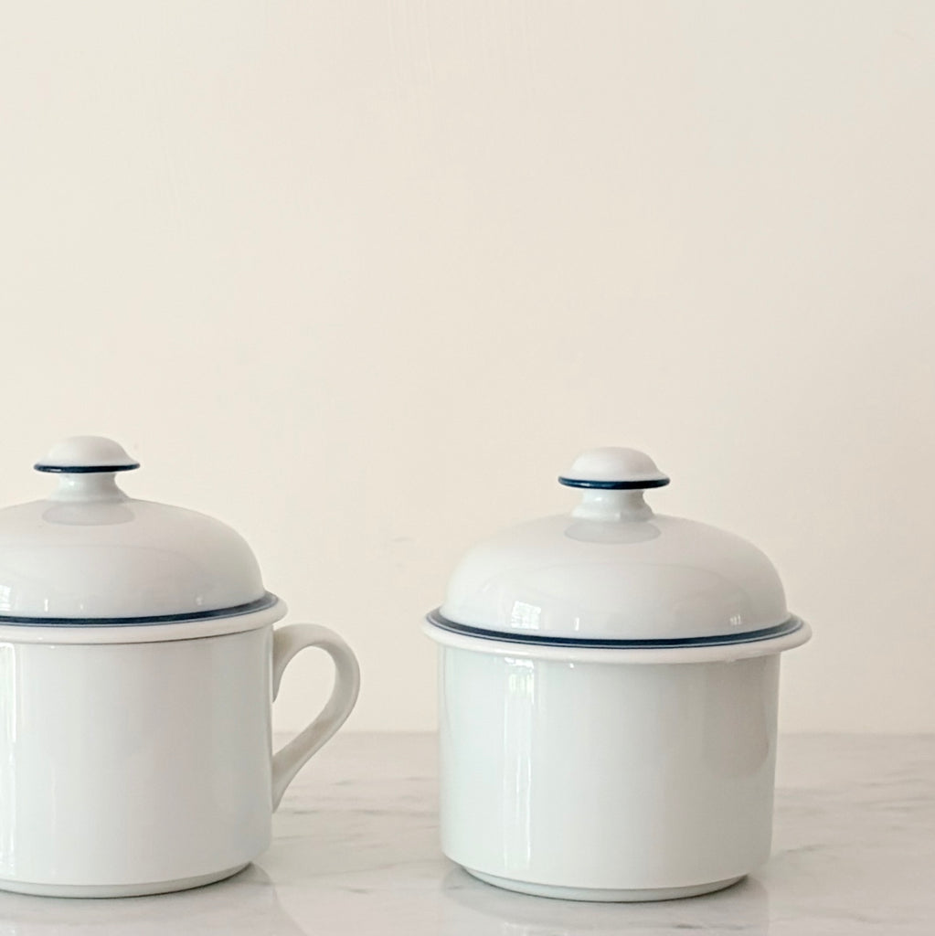 Dansk Creamer and Sugar Bowl Set