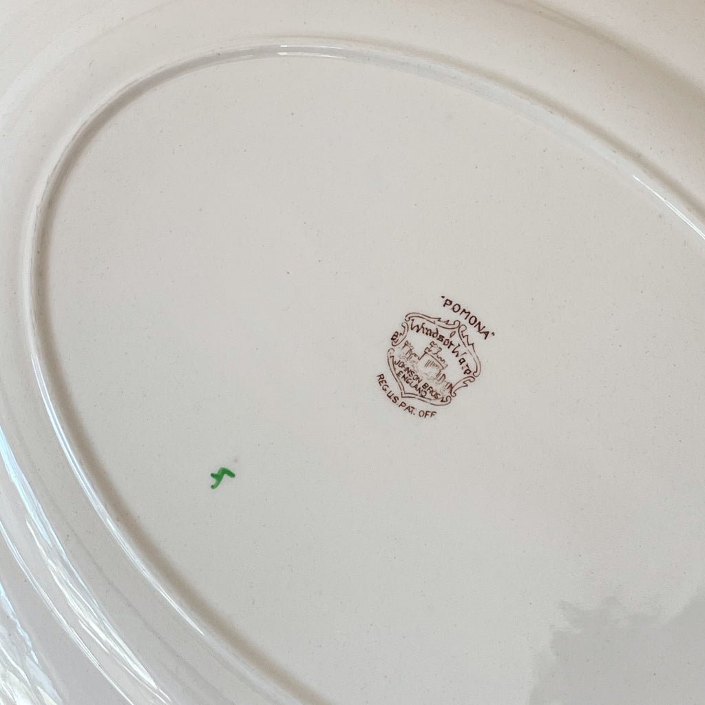 Paloma Transferware Platter