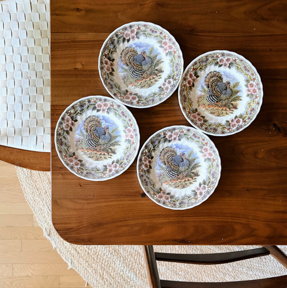 Churchill Thanksgiving Turkey Small Plate Set