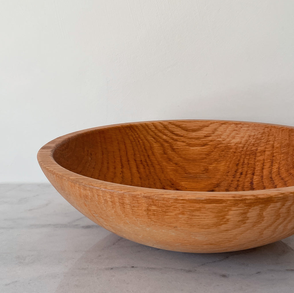 Large Hand Turned Wooden Bowls
