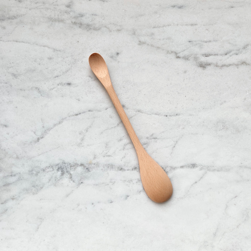 Double Ended Wooden Spoon