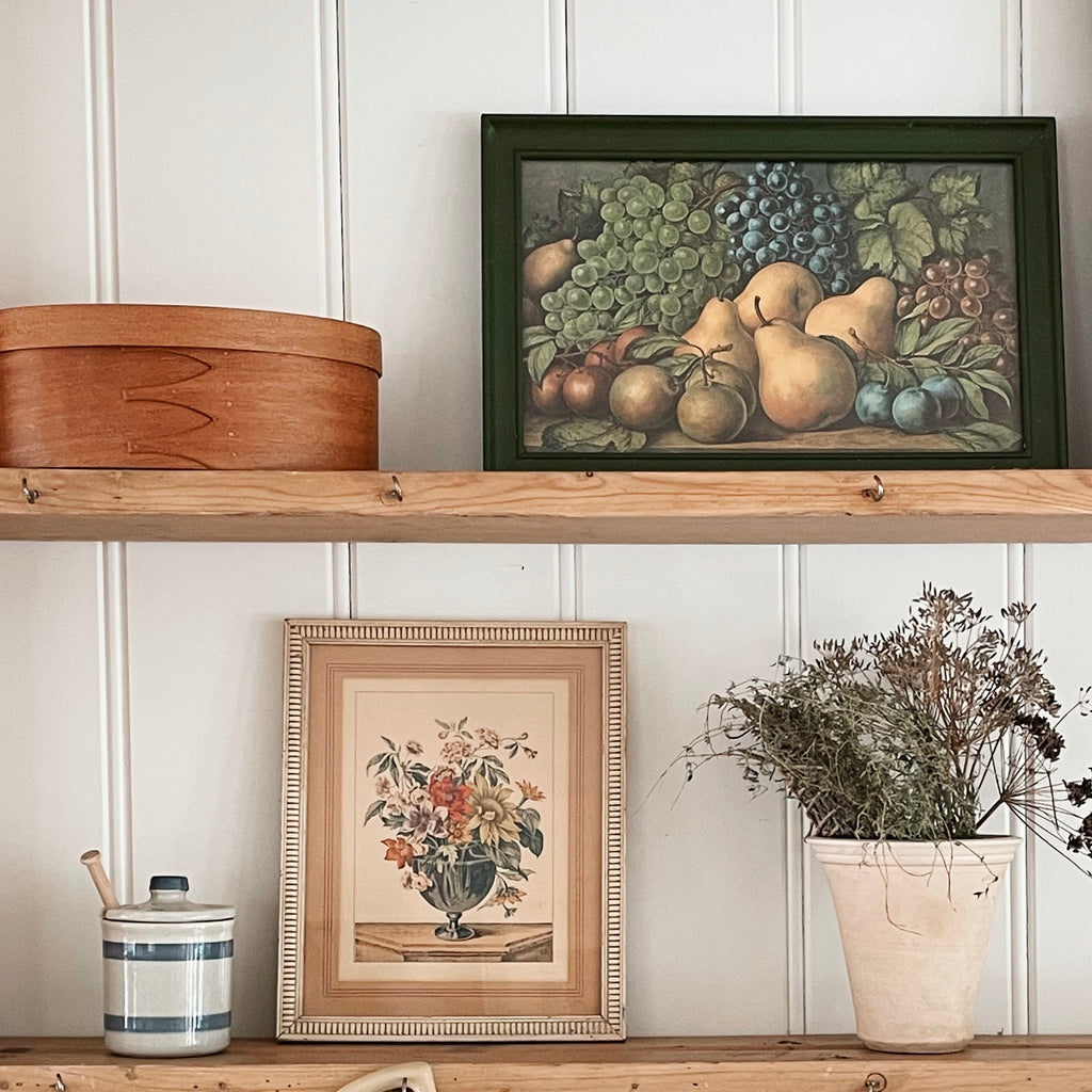 Framed “Golden Fruits of California” Print
