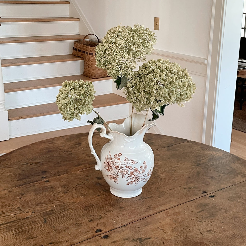 Grand Bramble Berry Transferware Pitcher