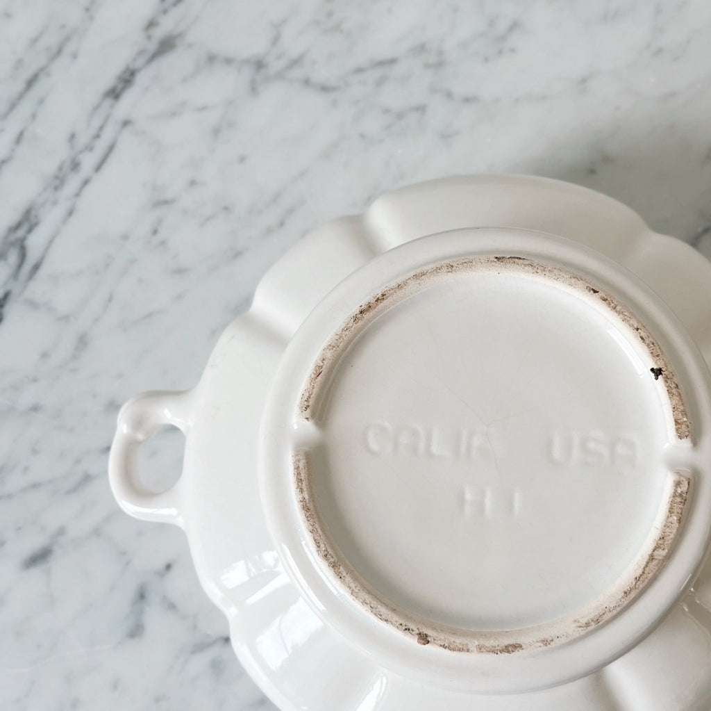 White Ironstone Tureen