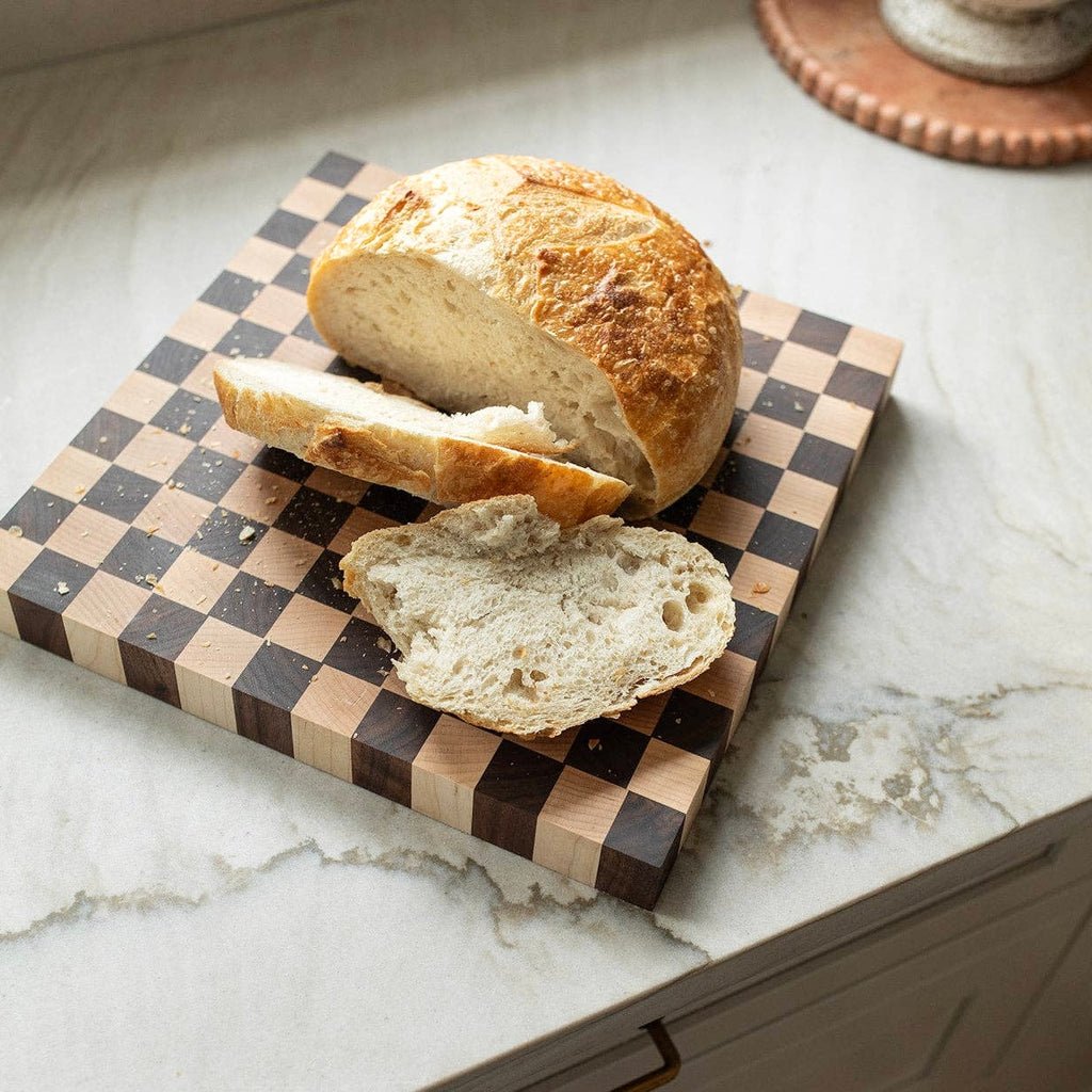 Maple & Walnut Checkered Butcher Block