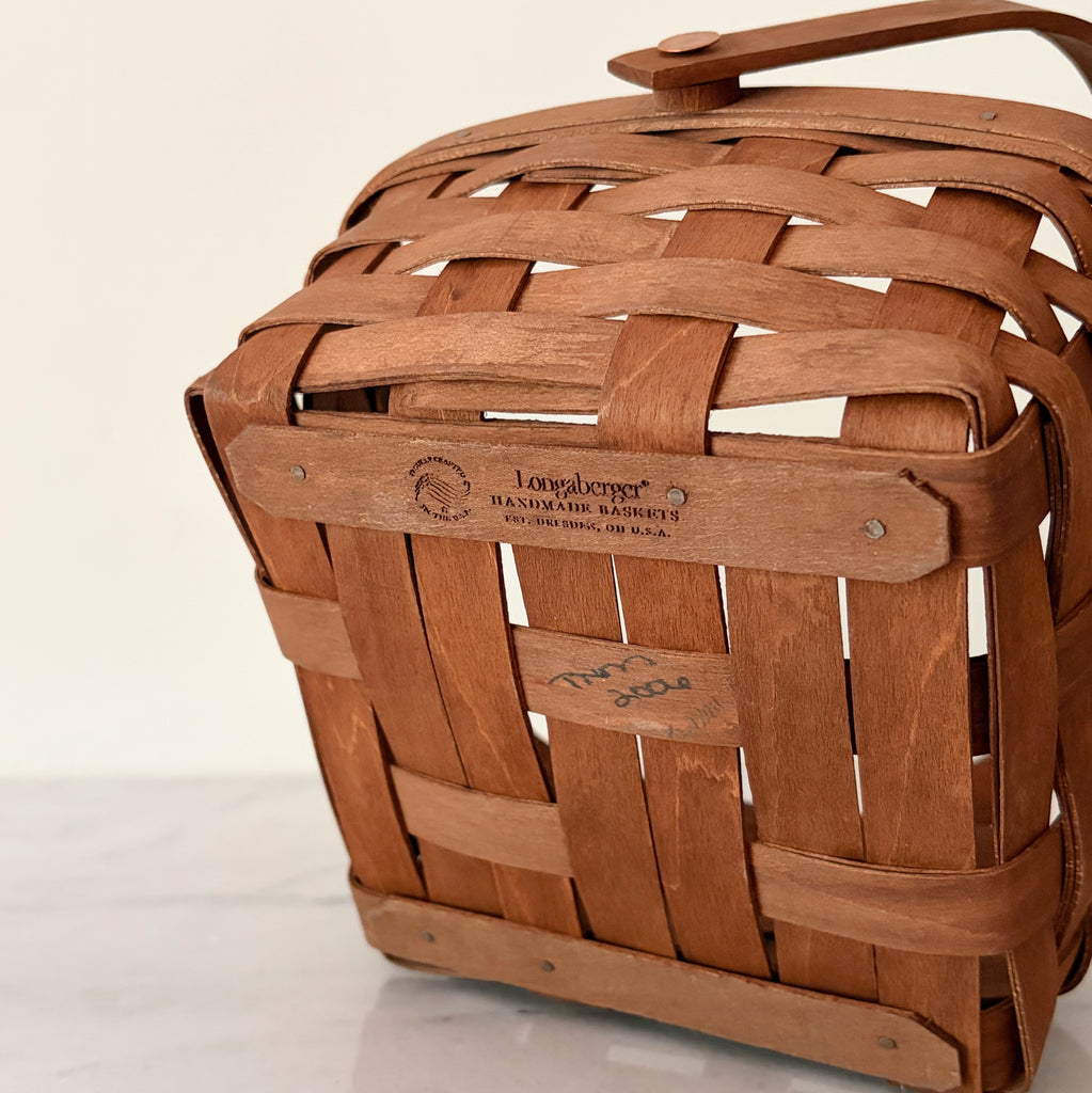 Petite Handwoven Berry Basket