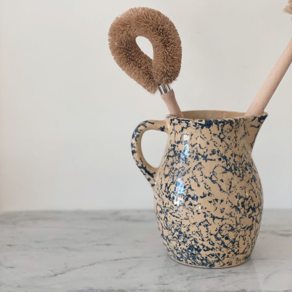 Vintage Spongeware Pitcher