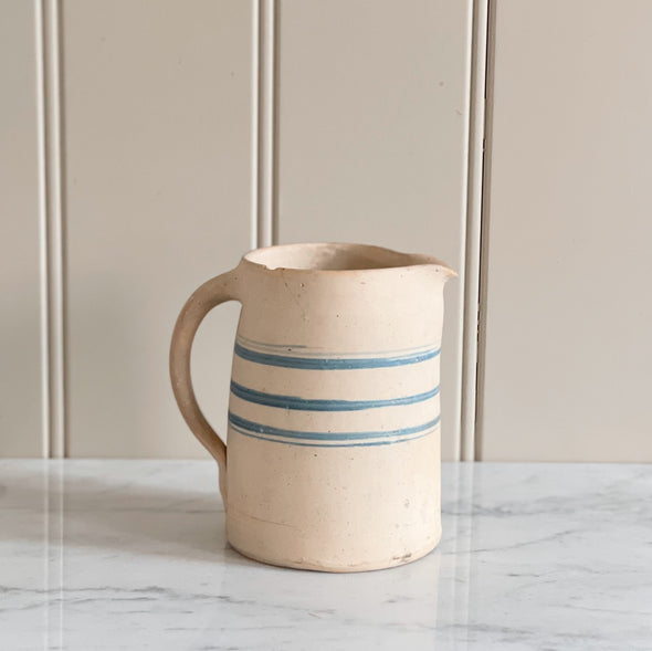 Hand Painted Banded Pitcher