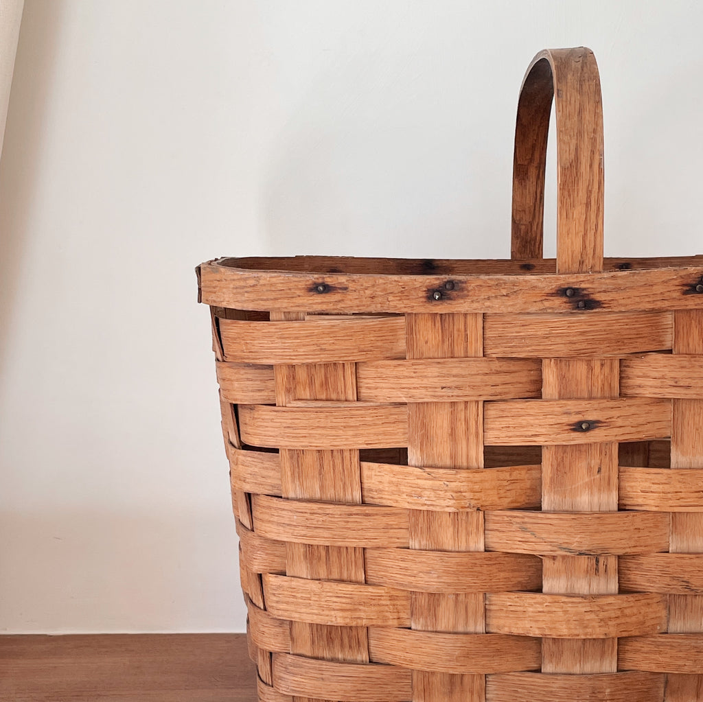 Grand Woven Gathering Basket
