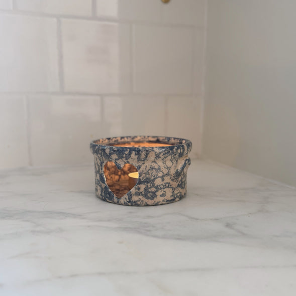 Handmade Ceramic Candle Crock