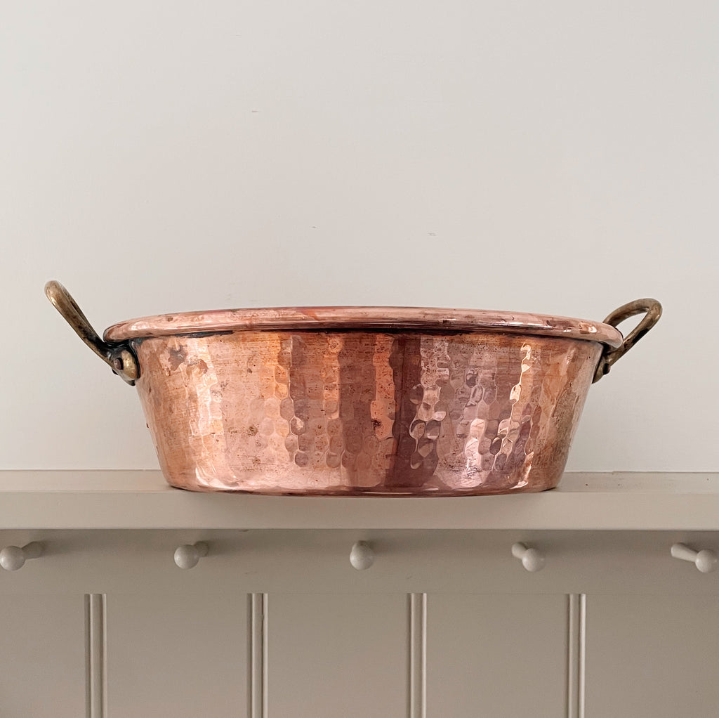 Grand French Copper Jam Pan