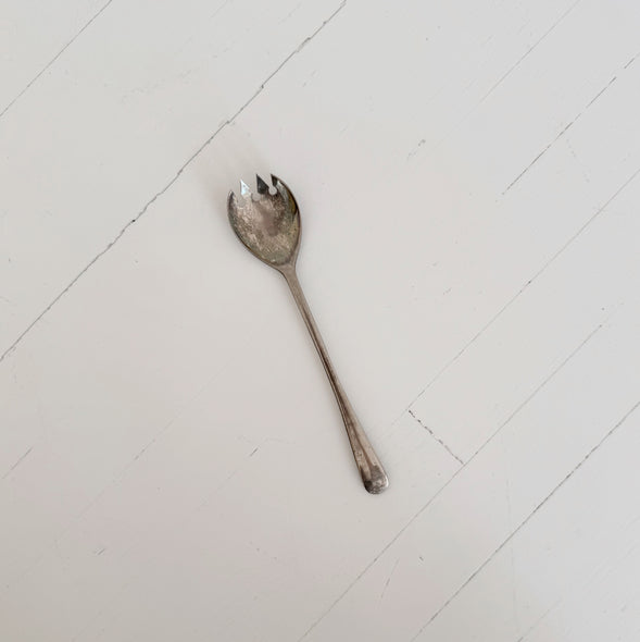 Italian Silver-Plated Serving Fork