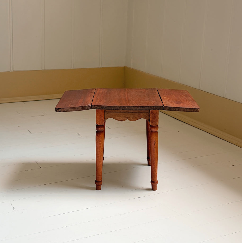 Vintage Miniature Drop-Leaf Table
