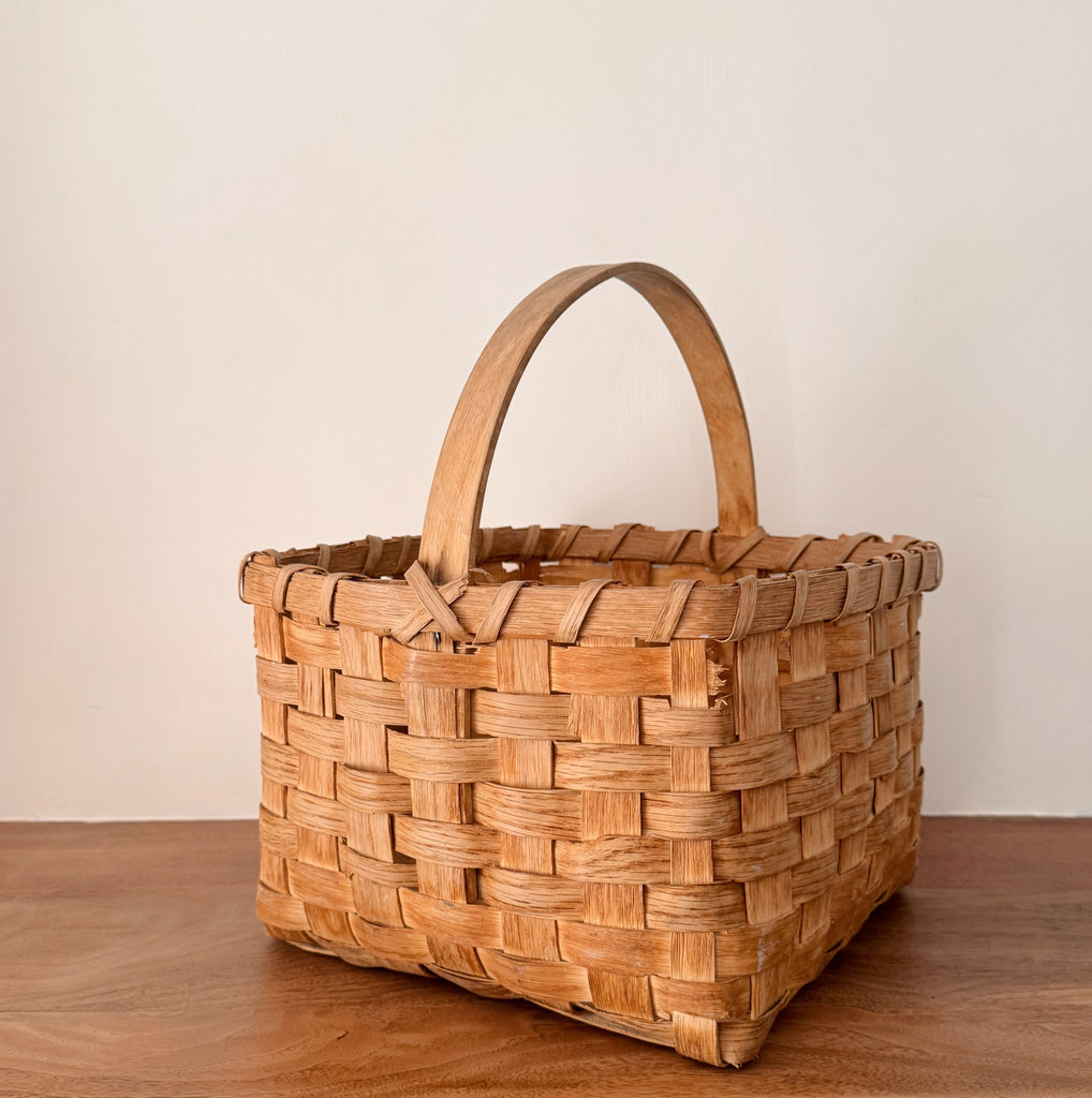 Splint Wood Gathering Basket