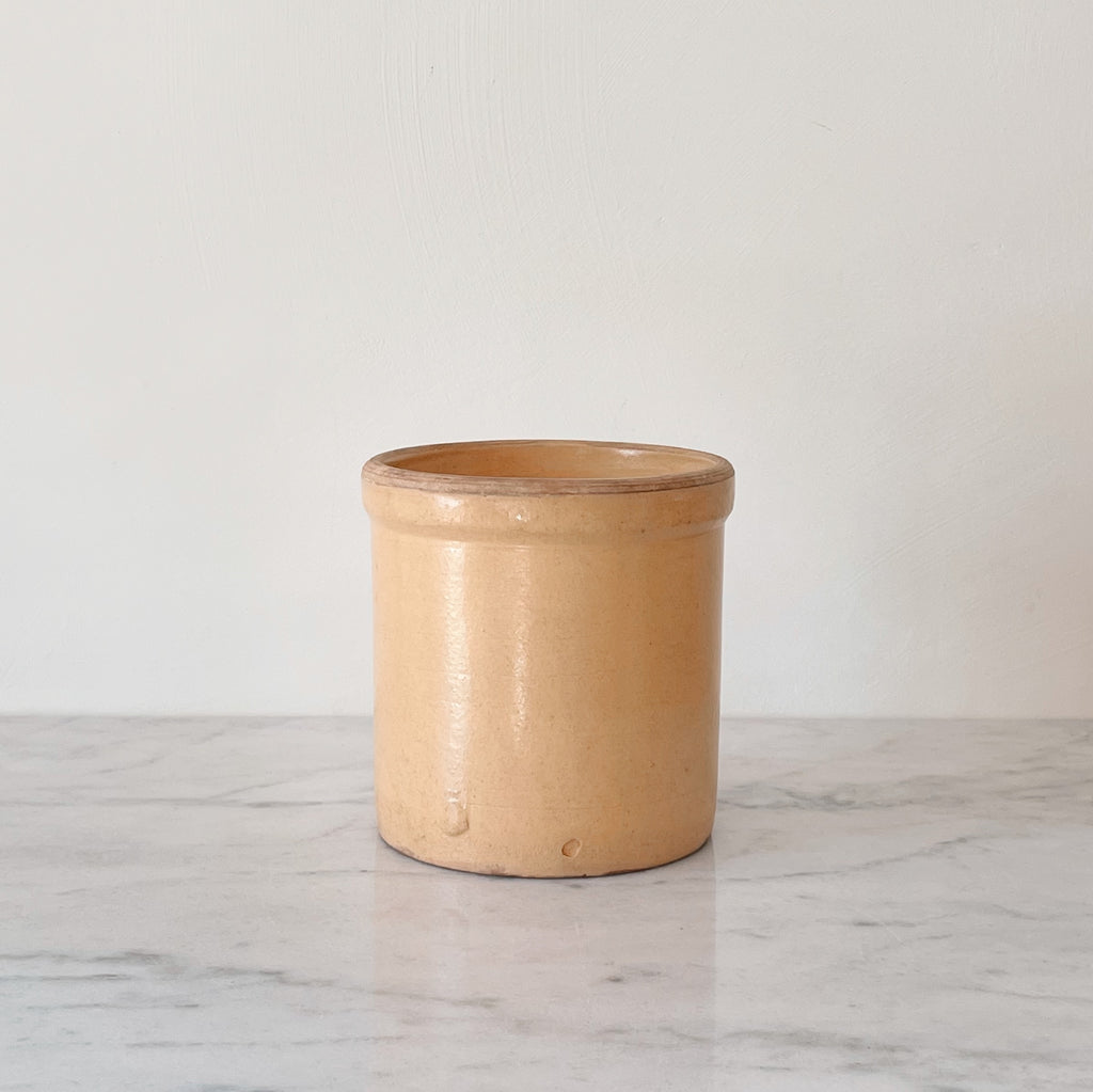 Vintage Ochre Crock
