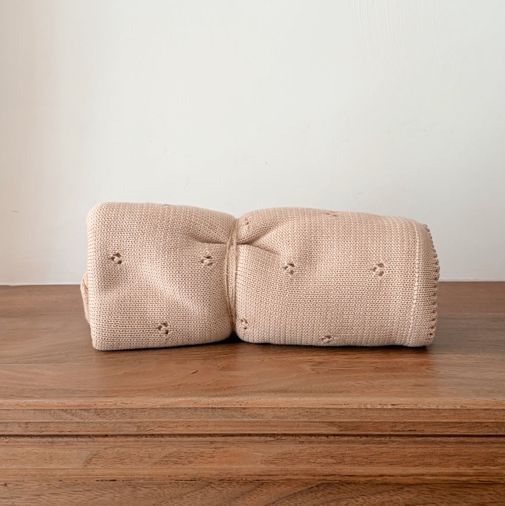 Organic Knit Baby Blanket