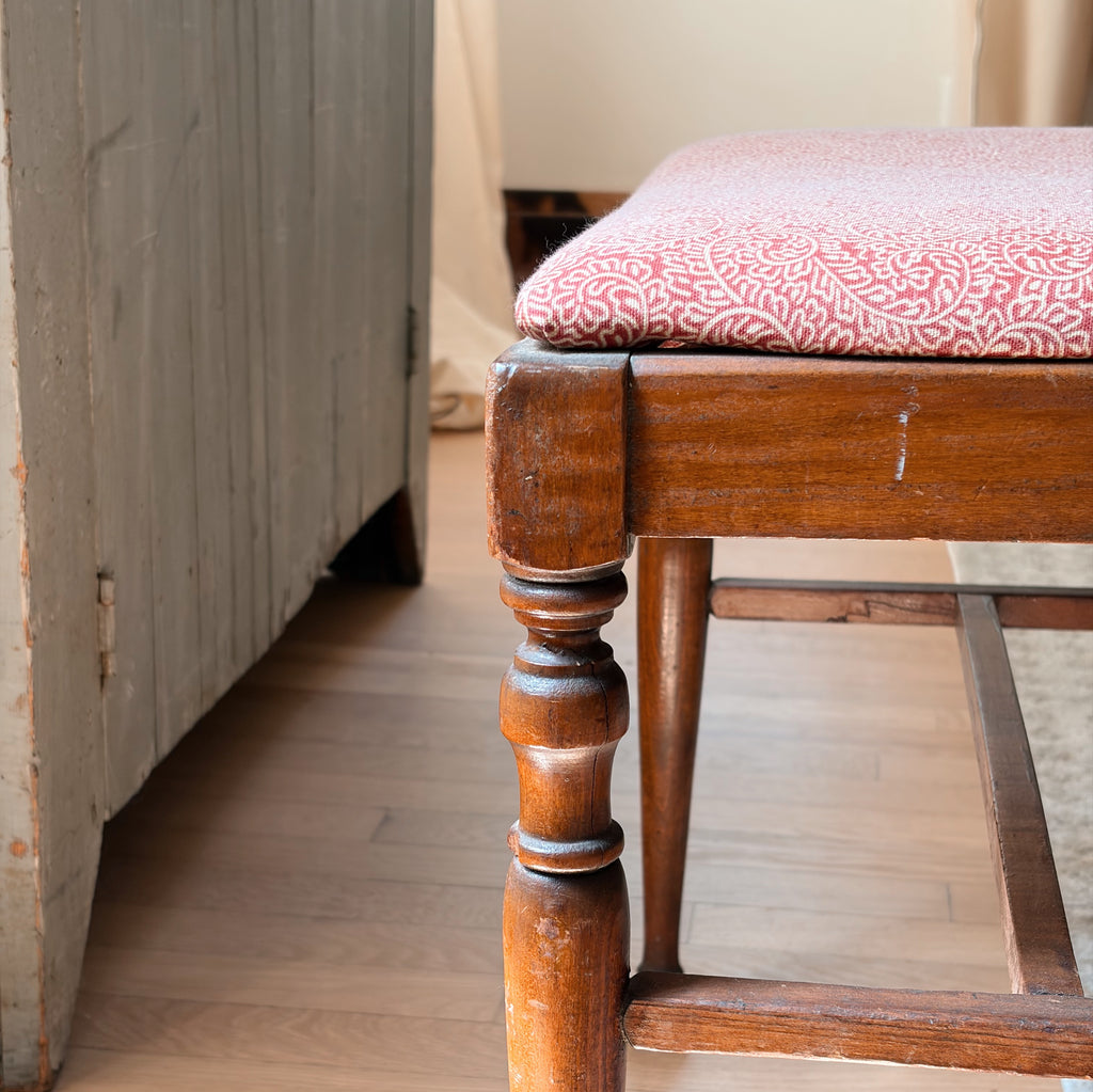 Vintage Vanity Bench