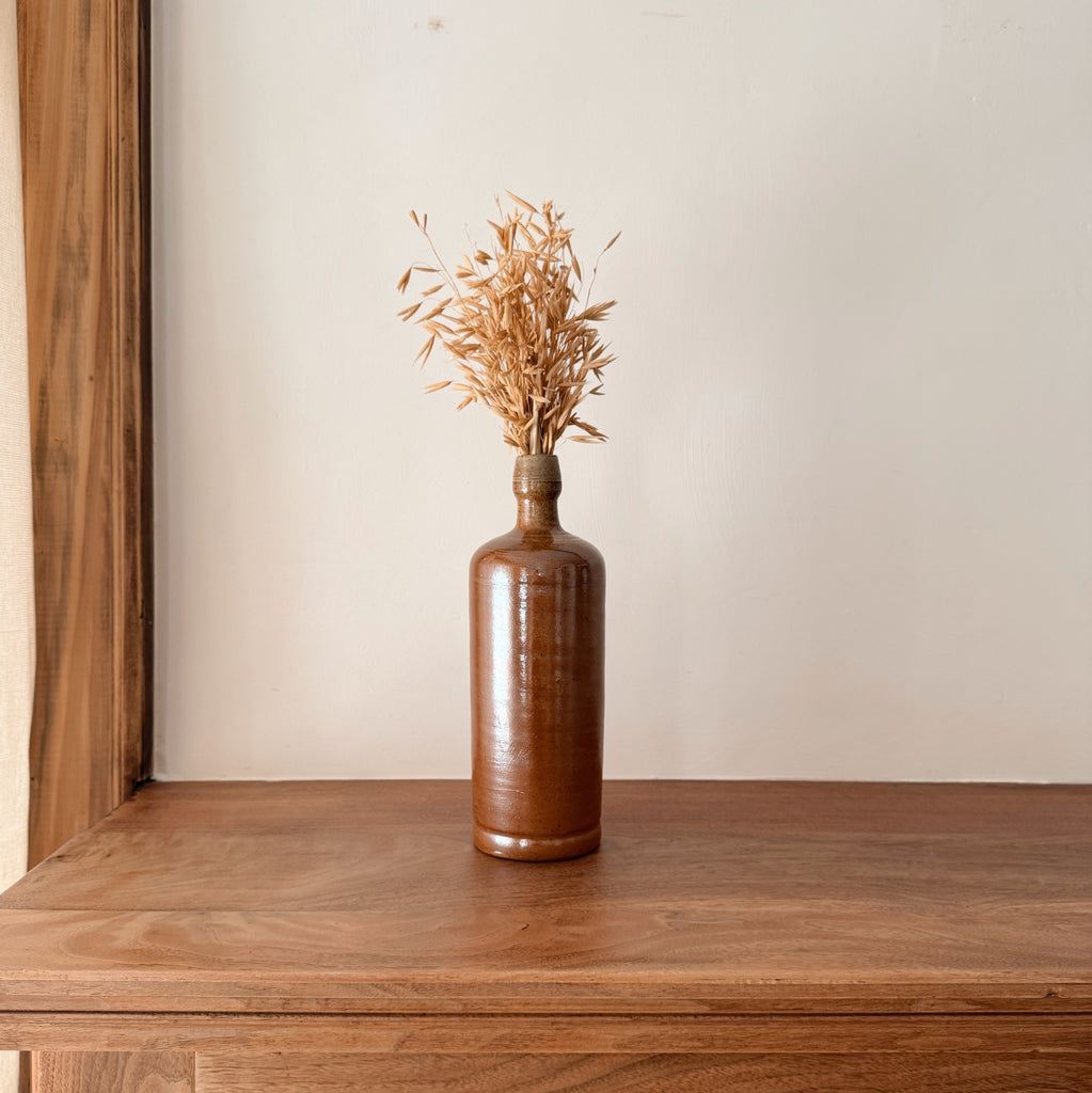 French Salt-Glazed Bottle