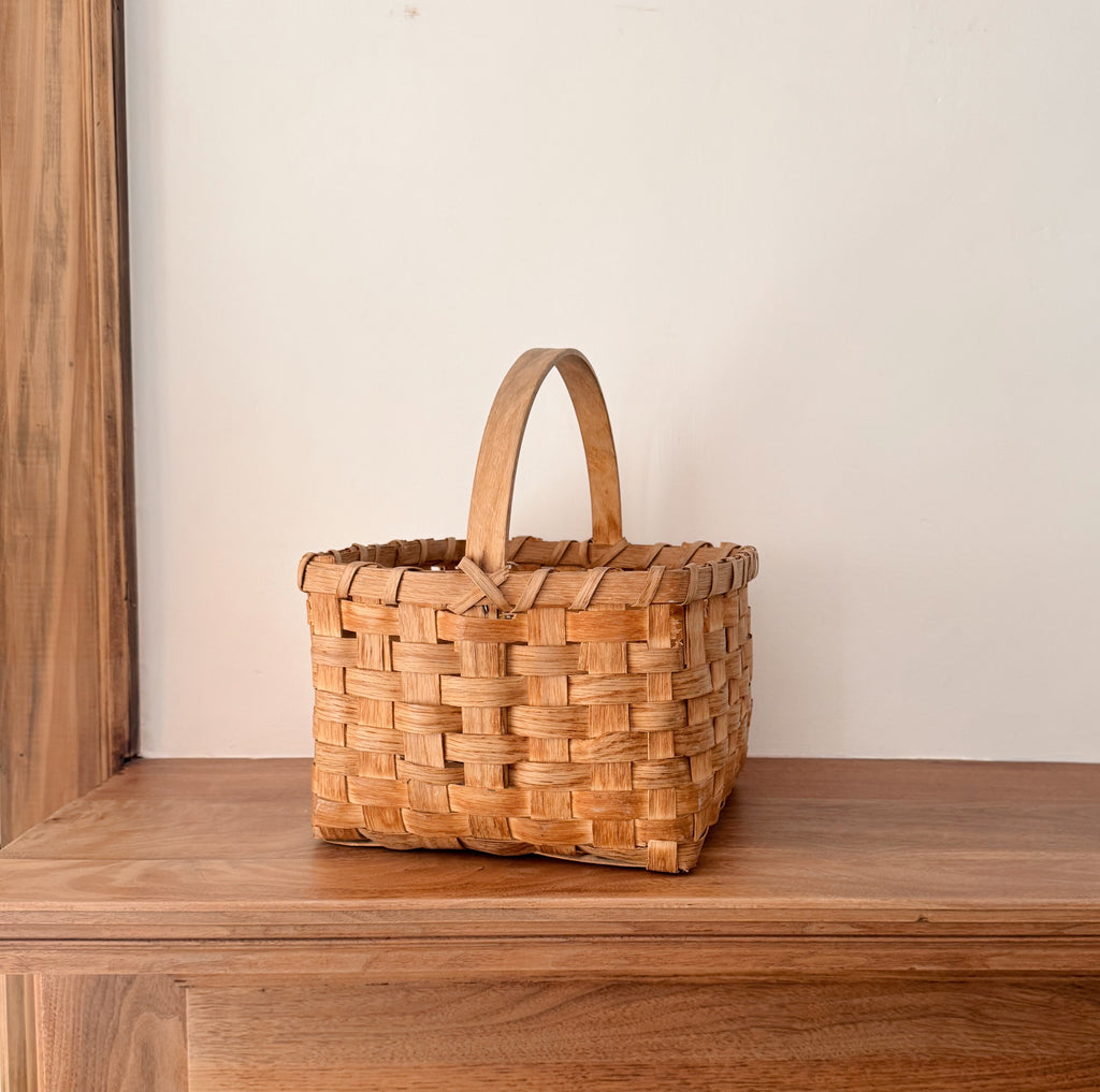 Splint Wood Gathering Basket