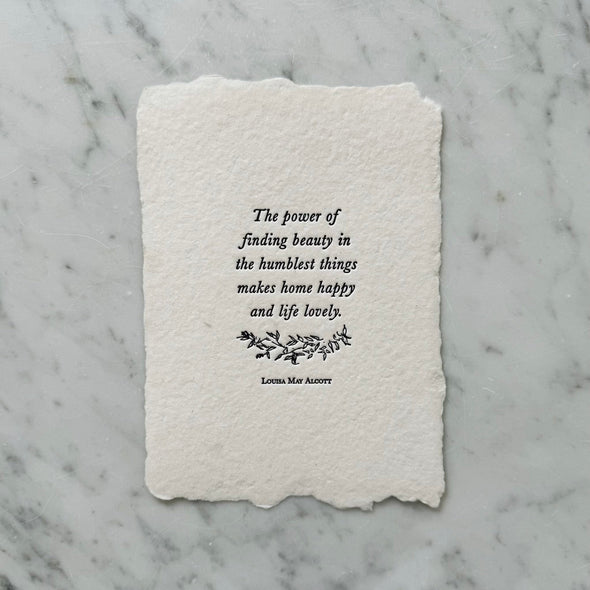 Louisa May Alcott Quote Art Print