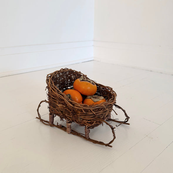 Woven Vine Sleigh