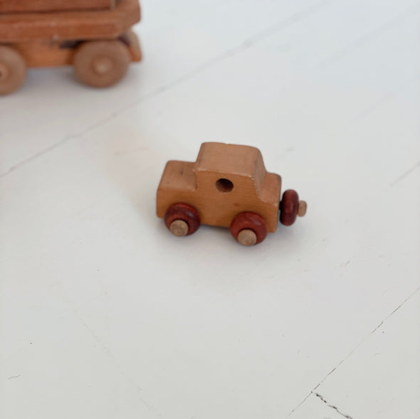 Petite Wooden Toy Car