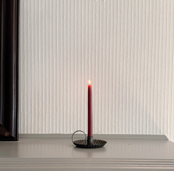 Crimped Tin Chamberstick