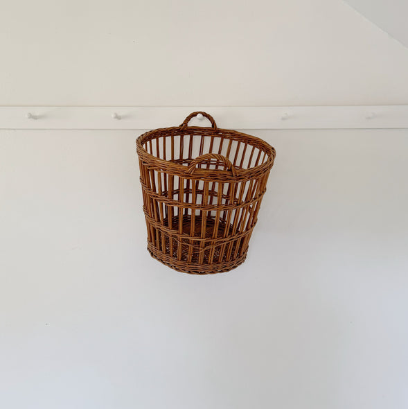 Vintage French Laundry Basket