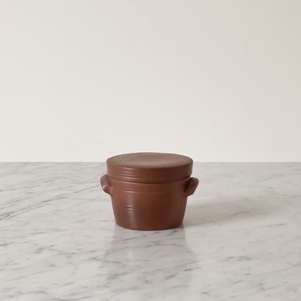 Poterie Renault Butter Pot with Lid