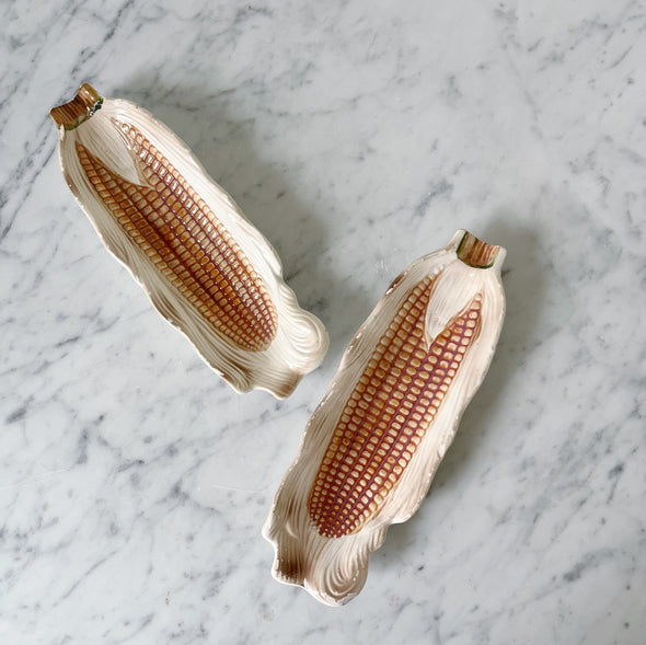 Ceramic Corn Cob Plate