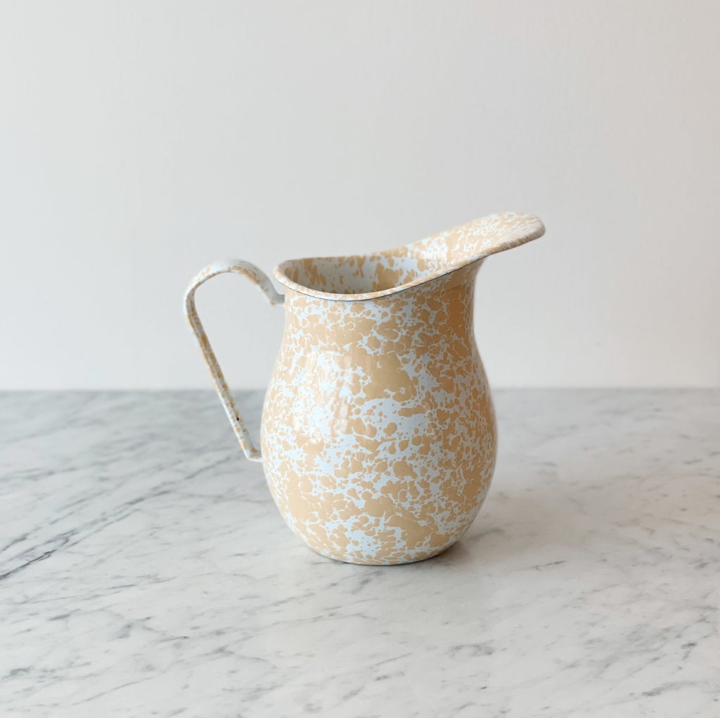 Splatter Enamelware Pitchers