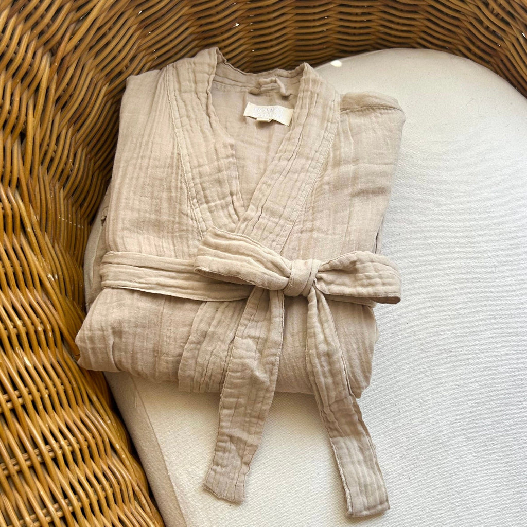 Organic Cotton Lightweight Robe