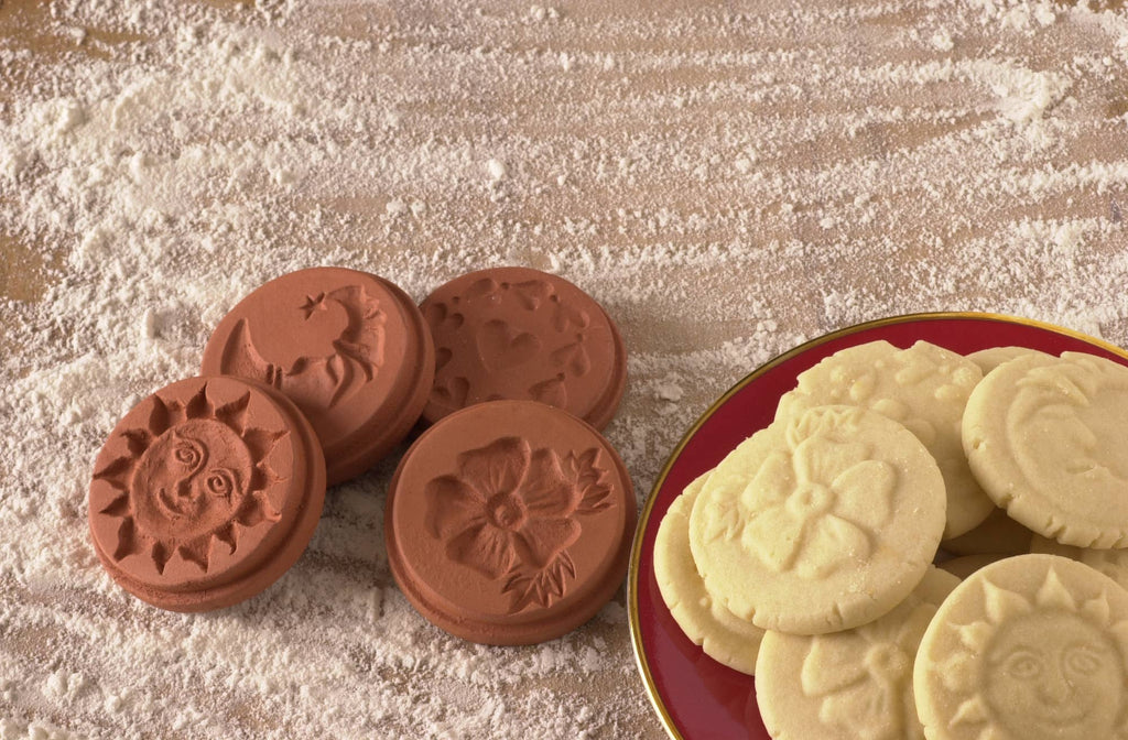 Terra Cotta Christmas Cookie Stamps