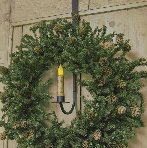 Wreath Holder with Candle