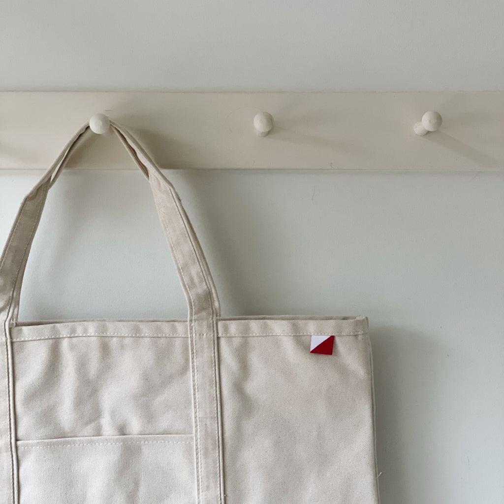 Classic Cream Boat Tote