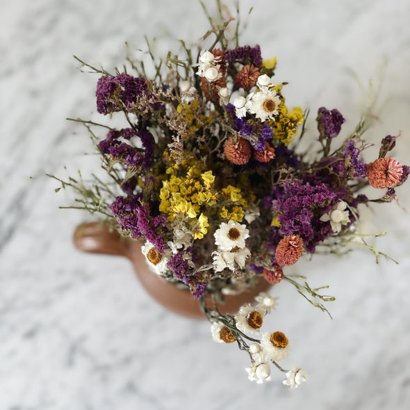 Everlasting Cottage Wildflower Bouquet