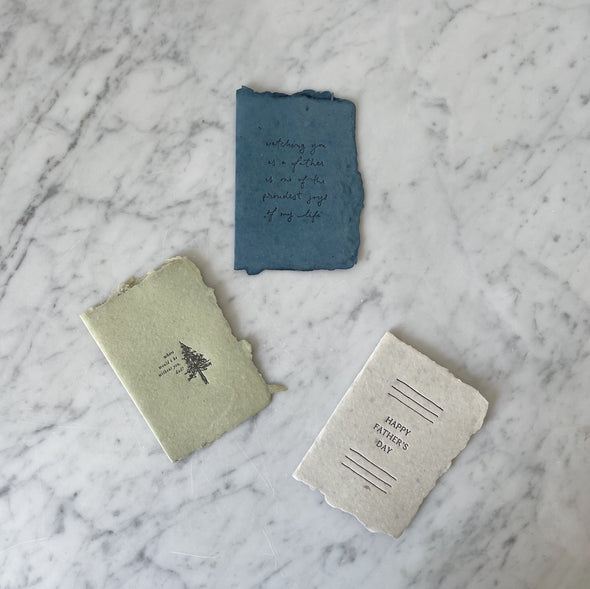 Father’s Day Letterpress Cards