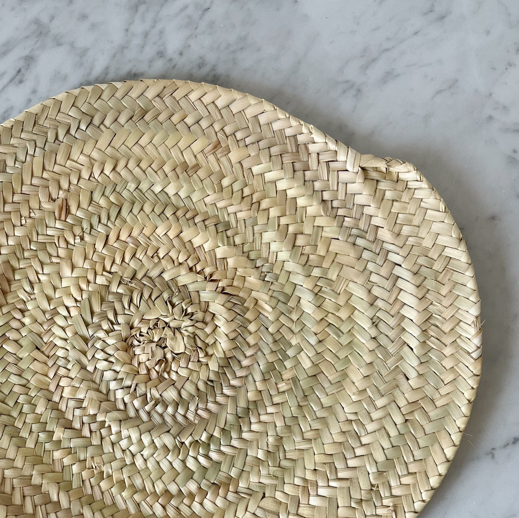 Handwoven Straw Placemat