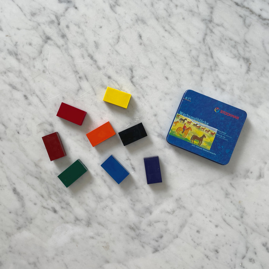 Beeswax Block Crayons Small Set