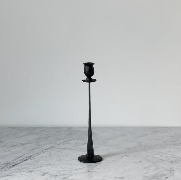 Iron Candlestick Holder