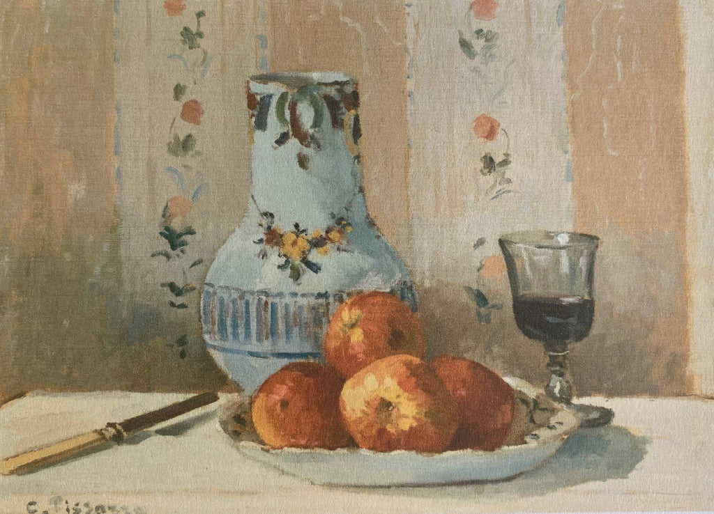 "Still Life with Apples and Pitcher" Print