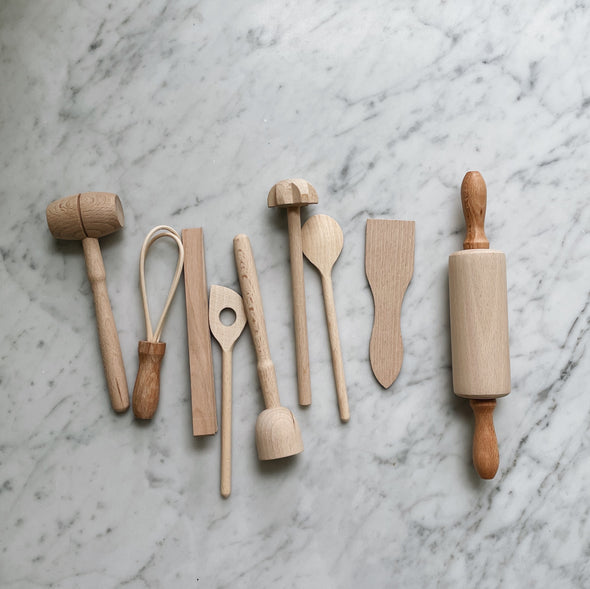 Wooden Cook Play Set