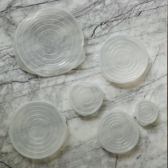Reusable Silicone Food Cover Set