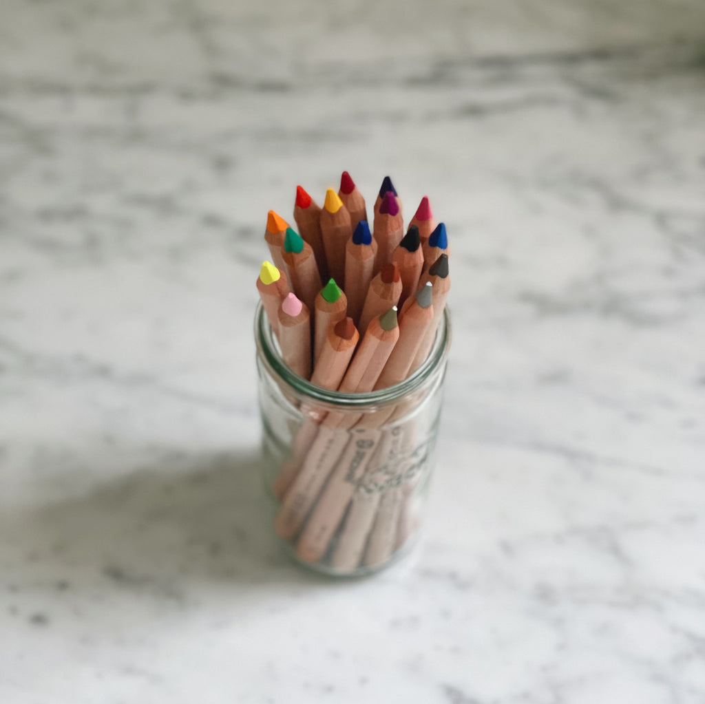 Triangular Colored Pencil Set